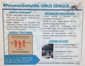 Infografía sobre el dengue